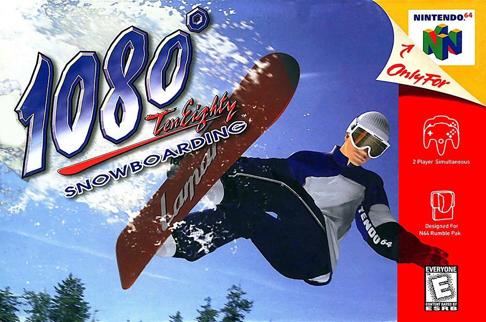 1080° Snowboarding Box Art