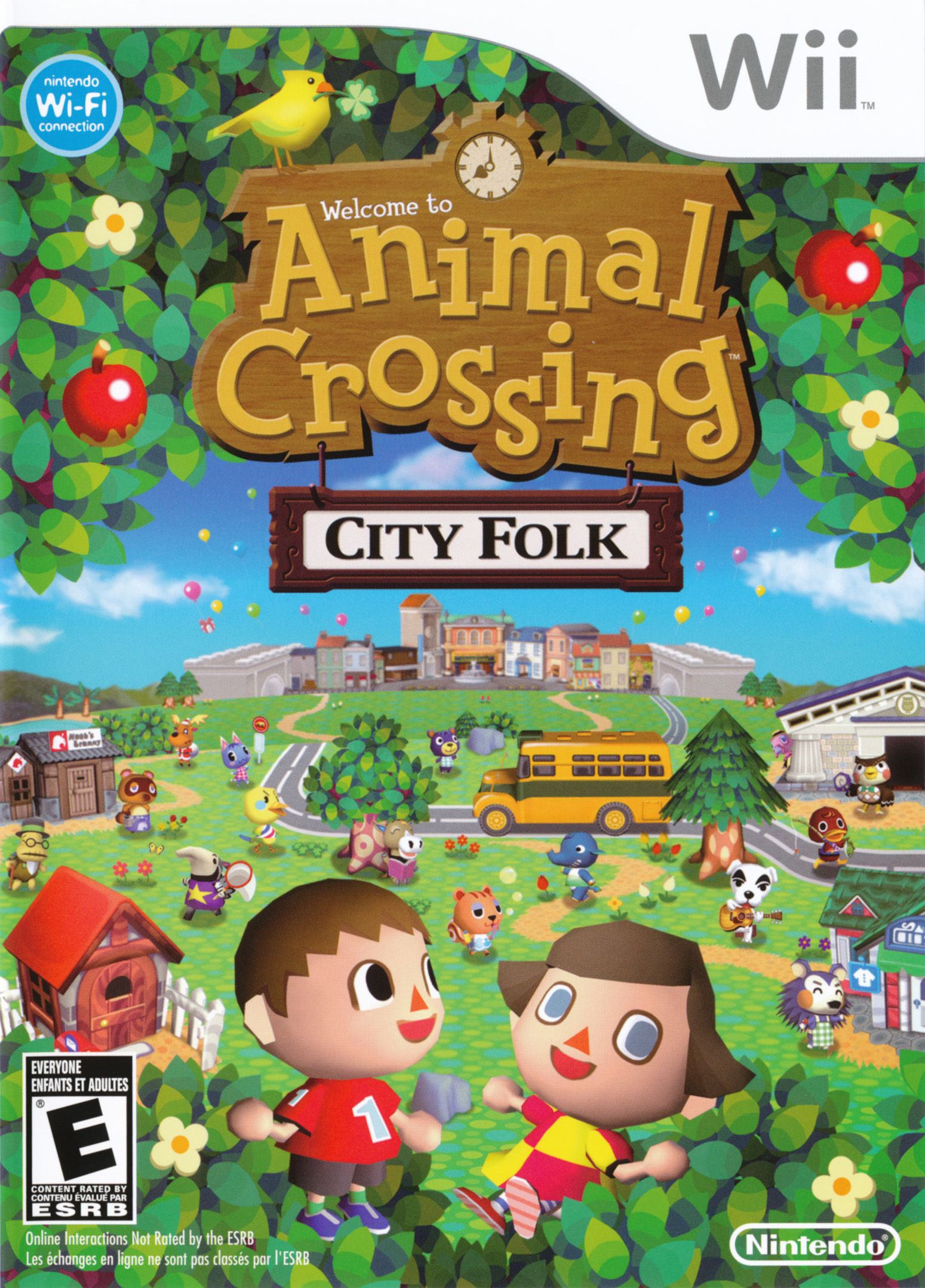 Animal Crossing: City Folk cover art