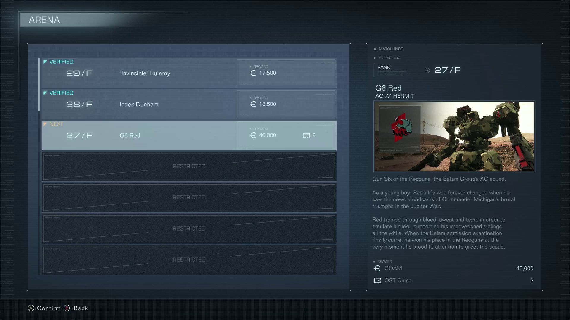 Stage/Level Select