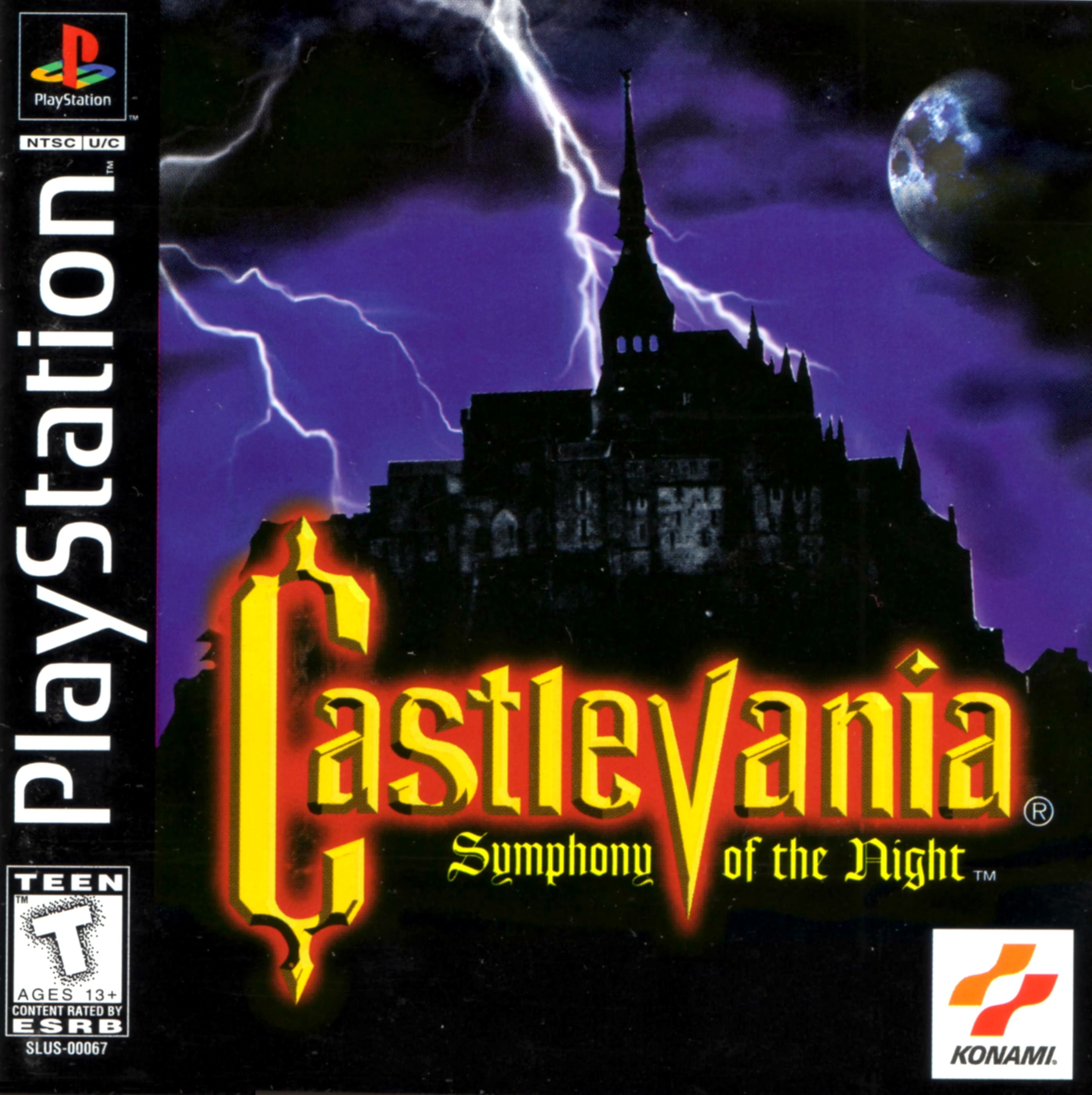 Castlevania: Symphony of the Night box art