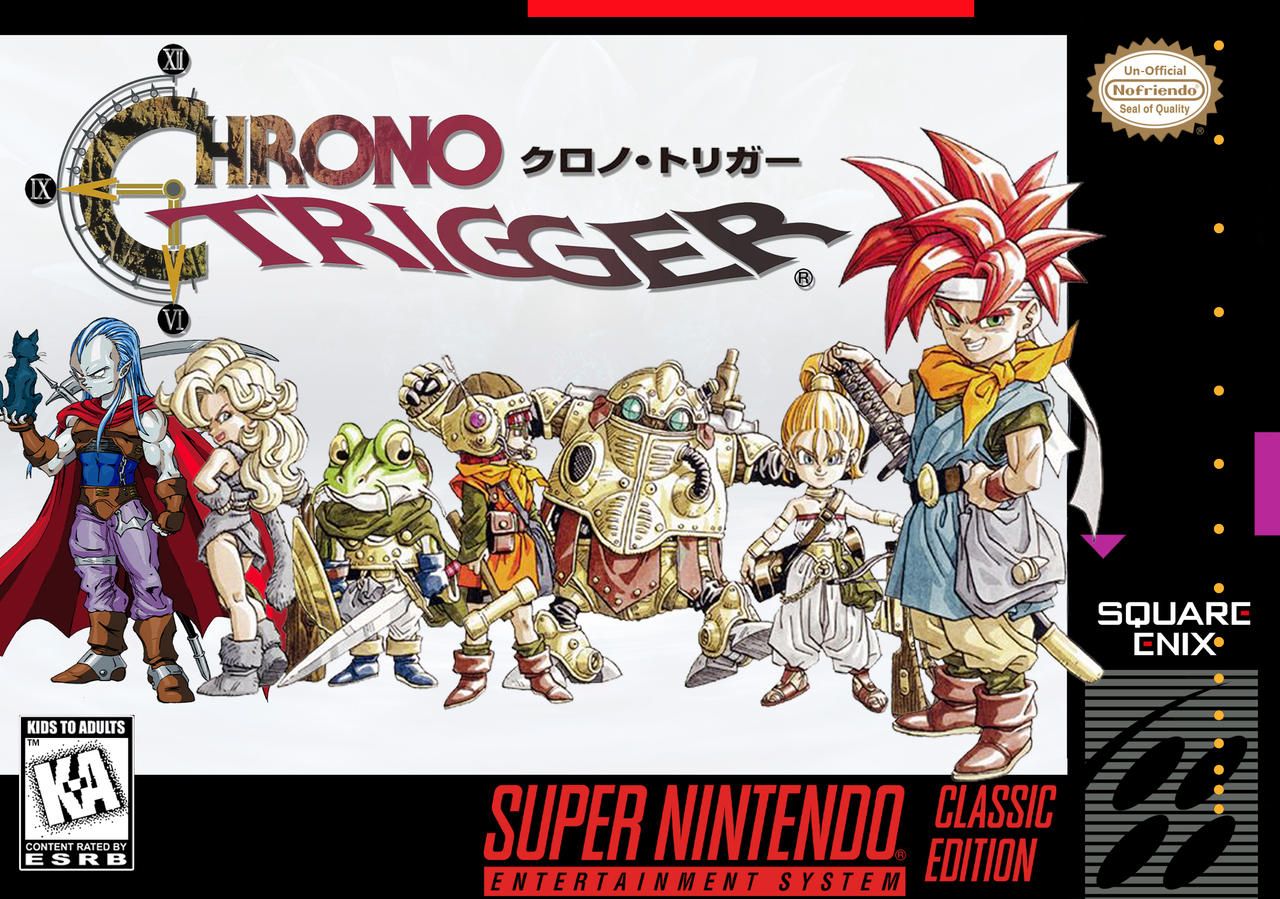 Chrono Trigger Box Art