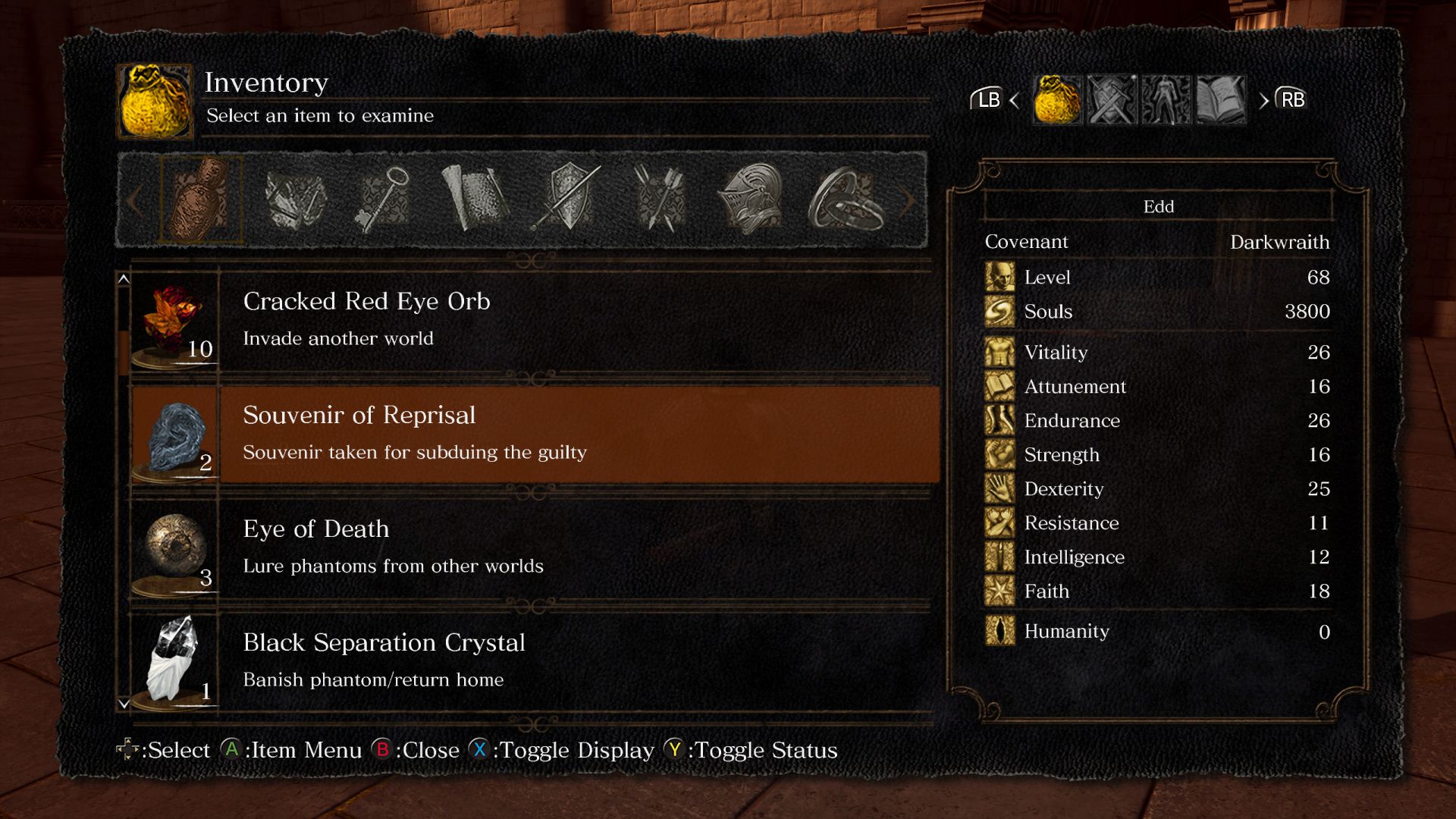 Inventory: Browse