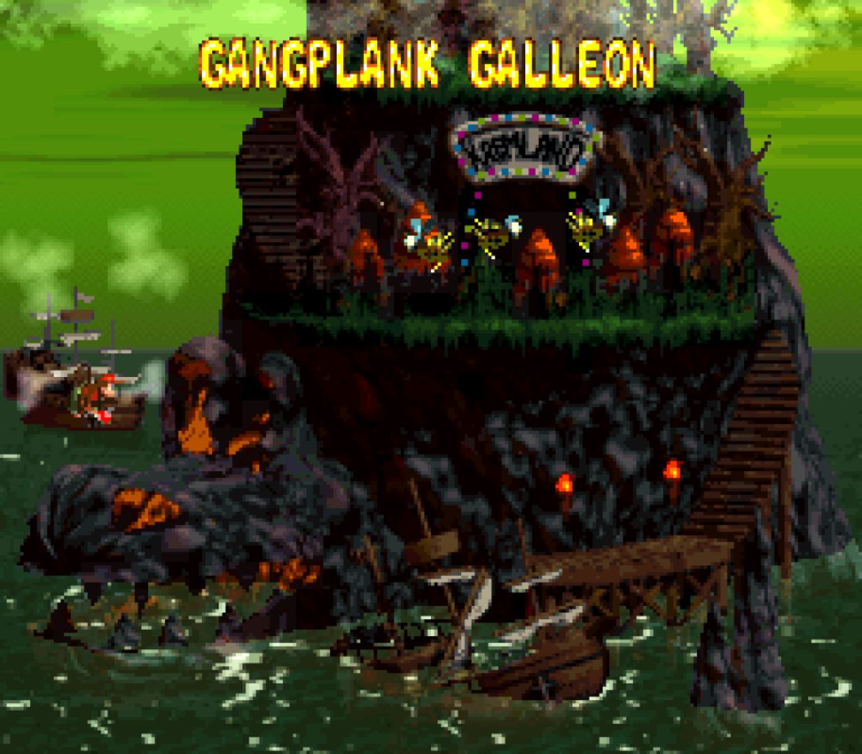 Level Select: World Map