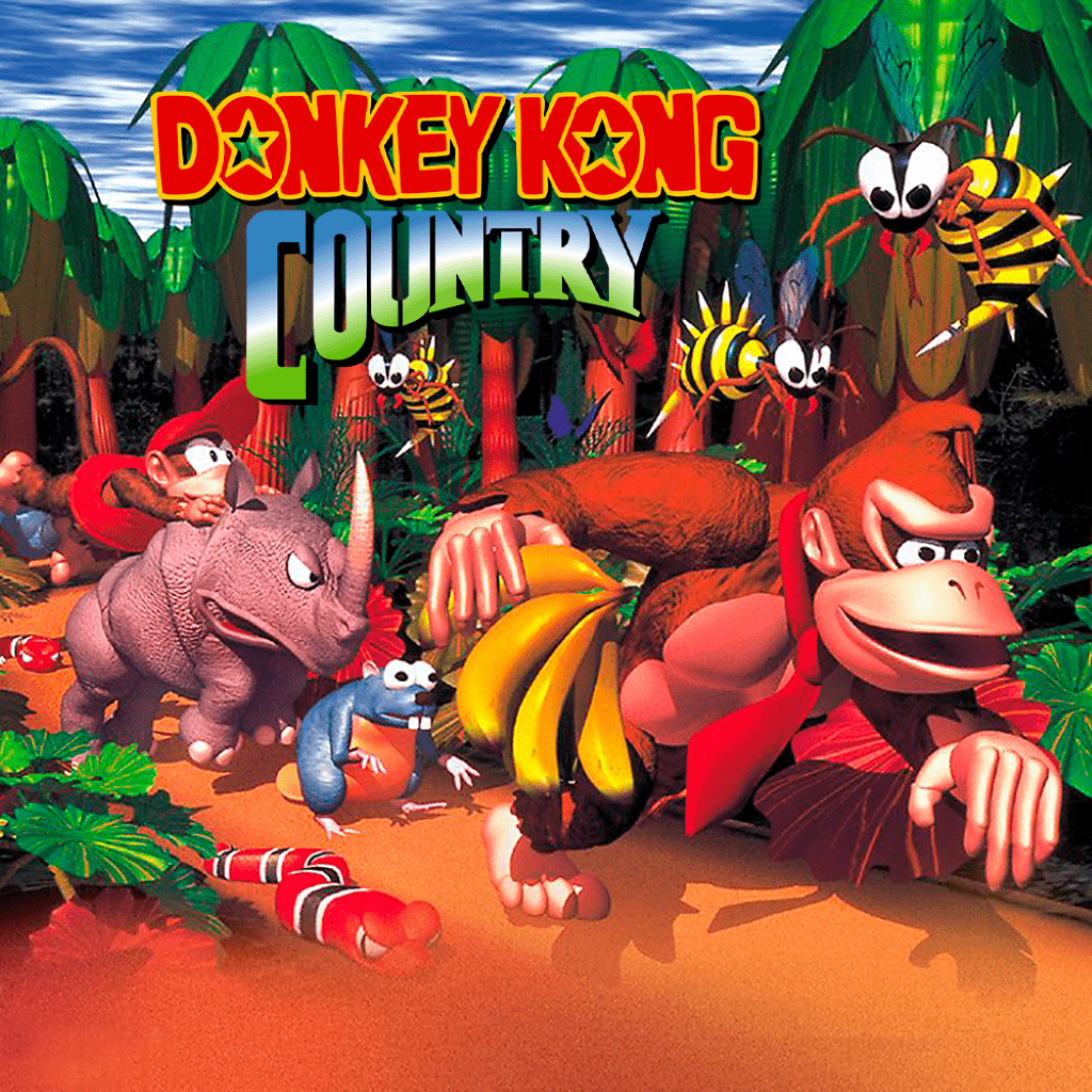 Donkey Kong Country box art