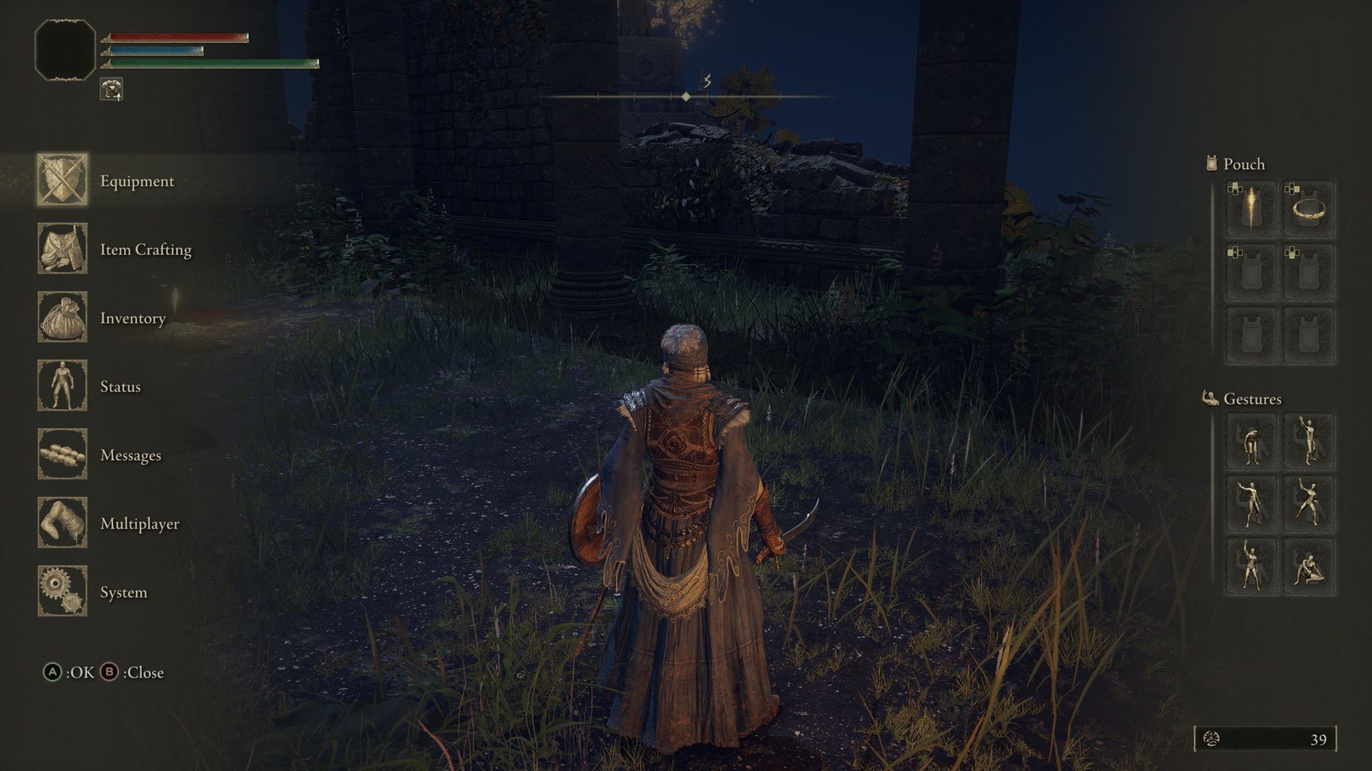 Player Menus