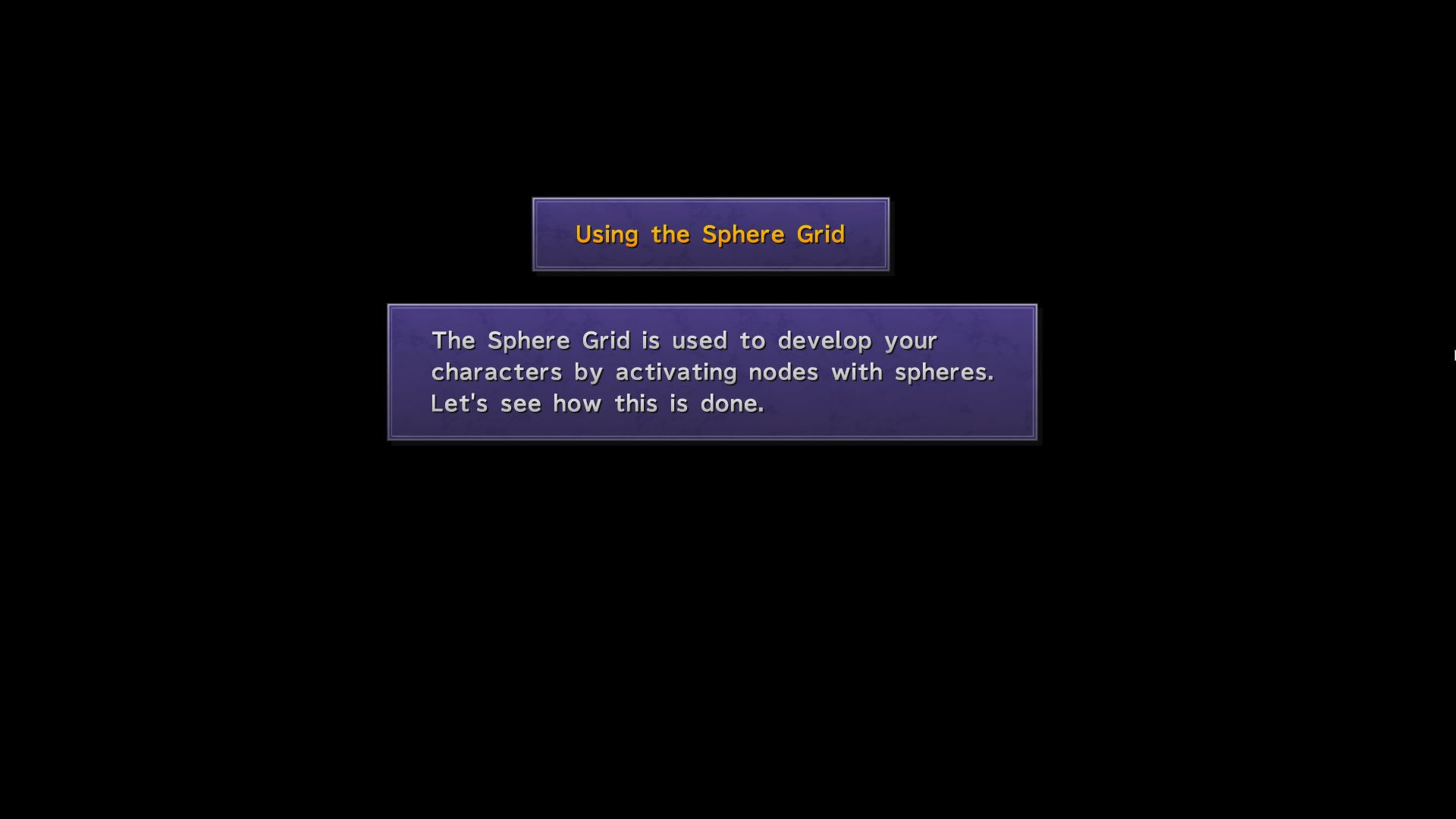 Modal: Info & Tutorial