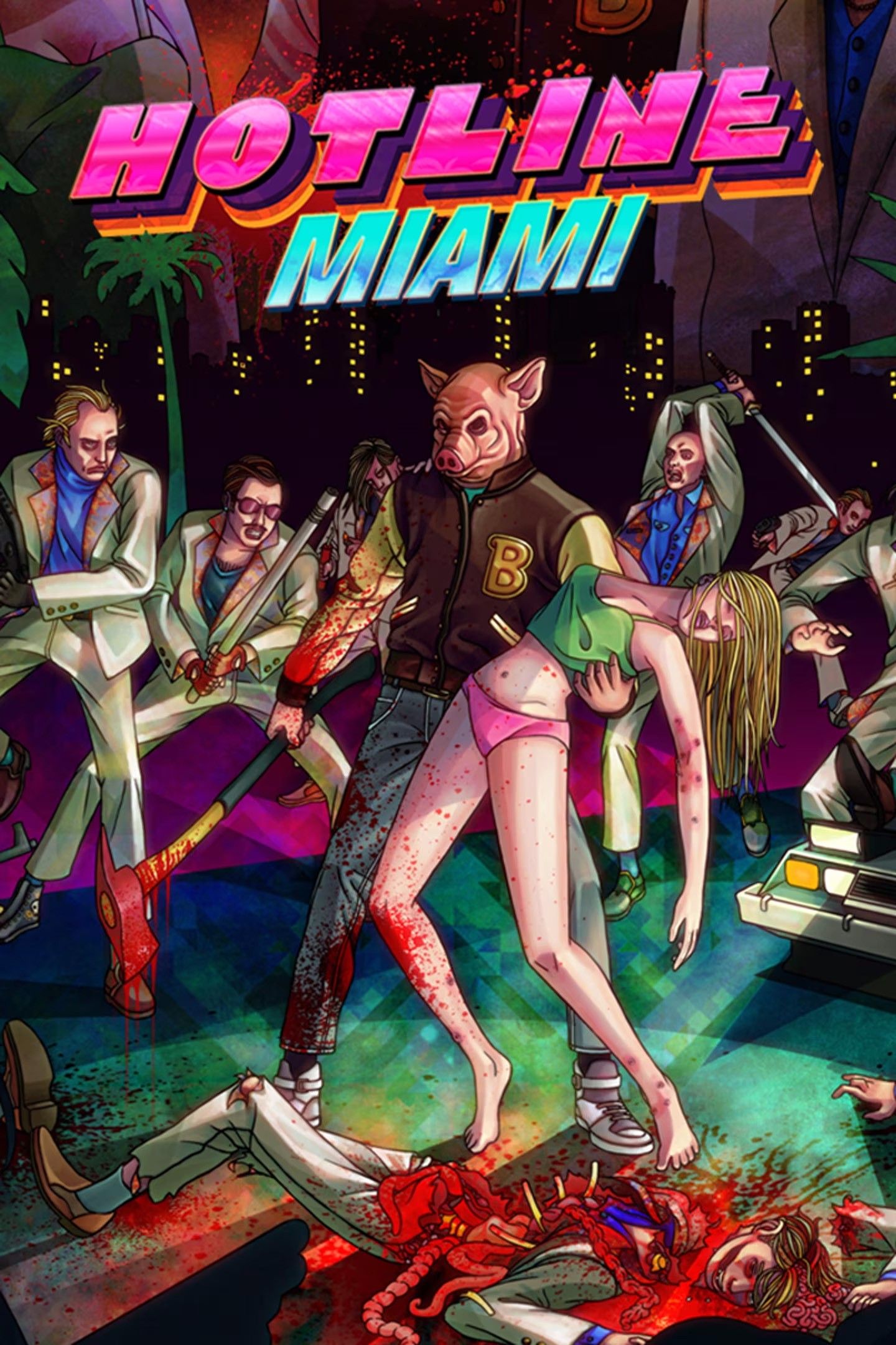 Hotline Miami Box Art
