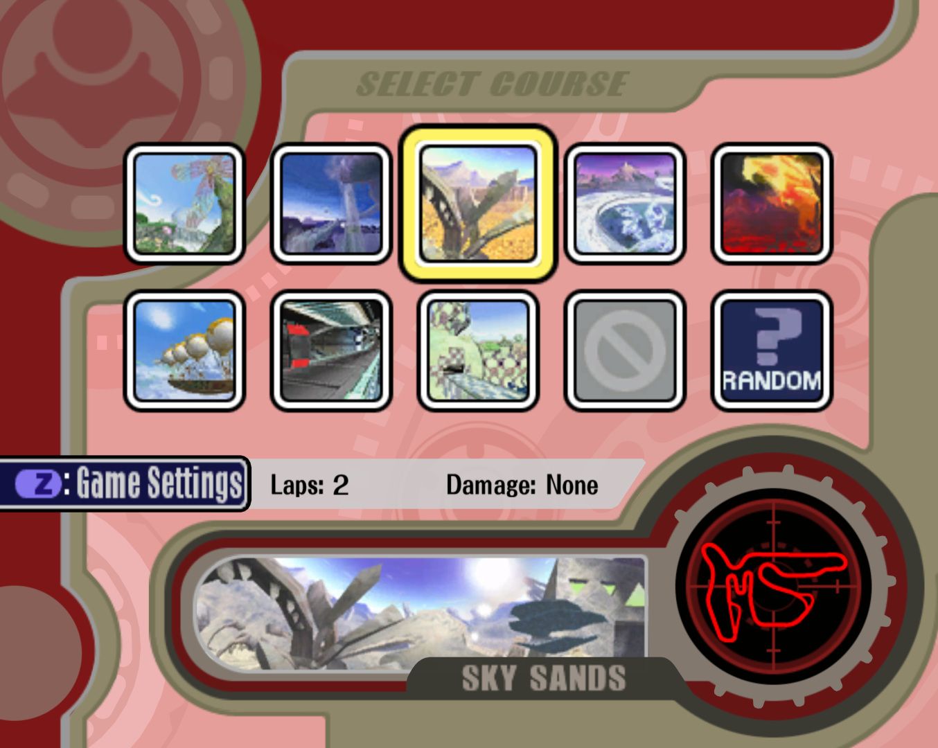 Stage/Level Select