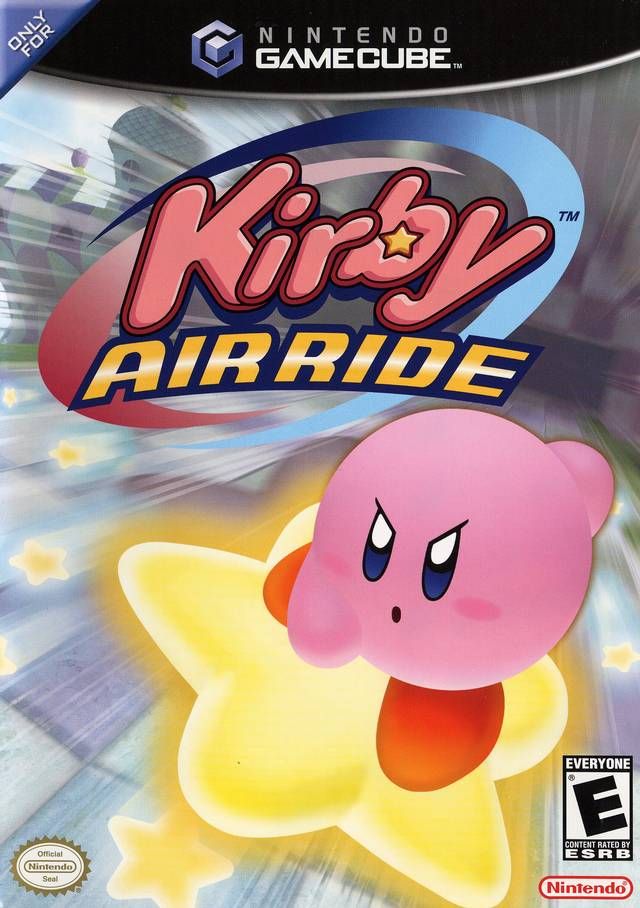 Kirby Air Ride Box Art