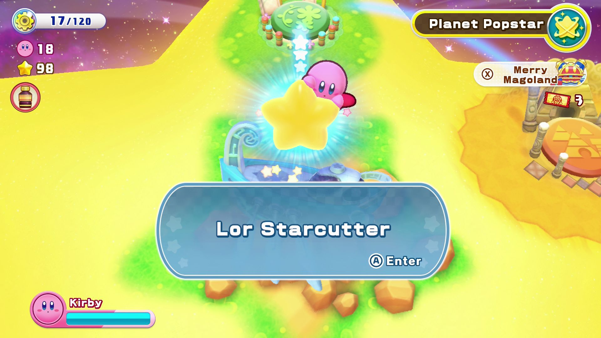 Level Select: World Map