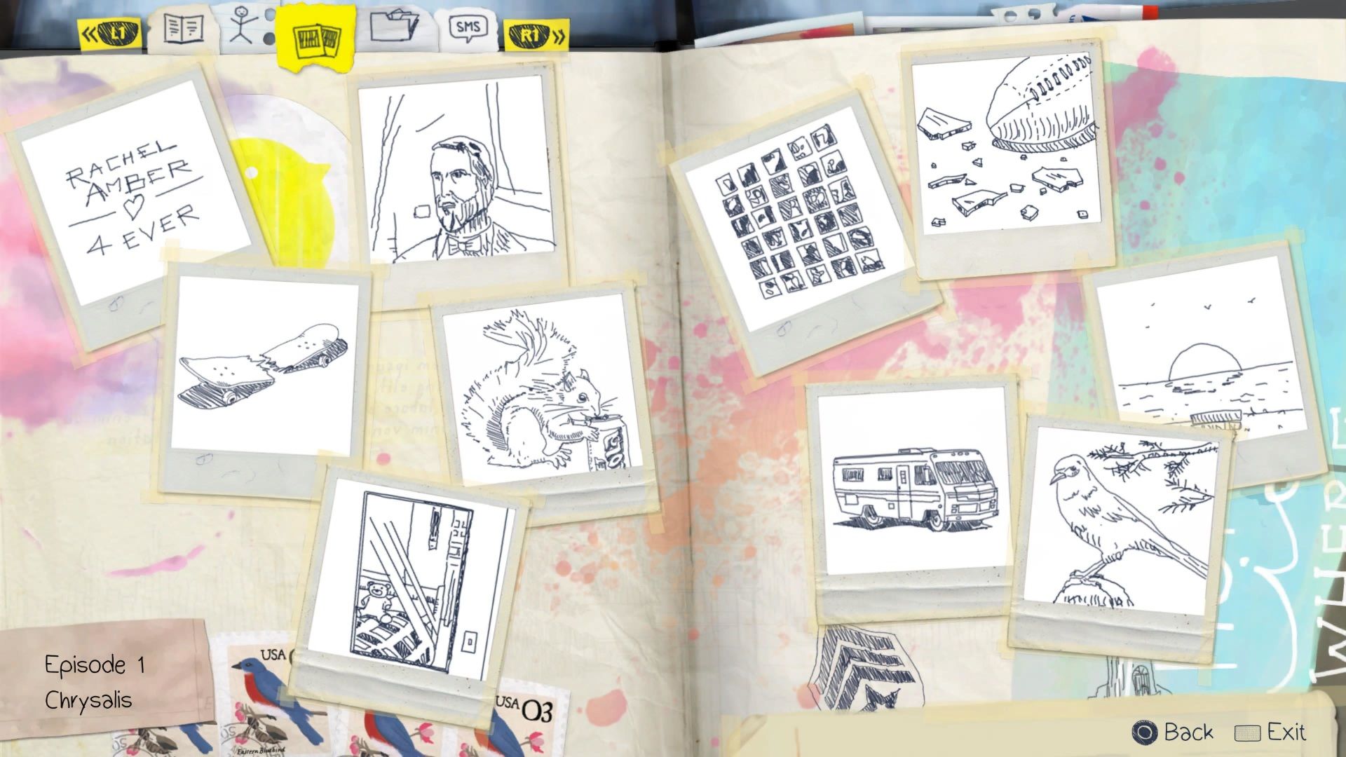 Collectables Menu