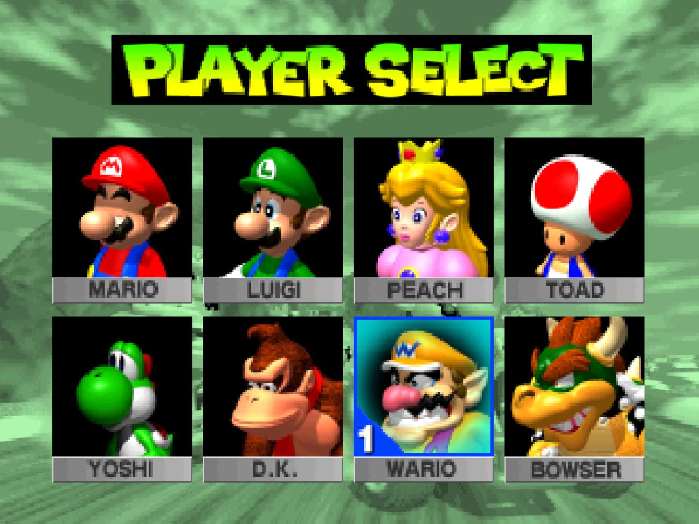 Character Select