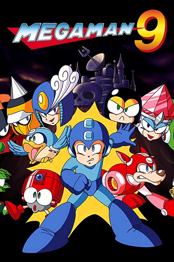 Mega Man 9 Box Art