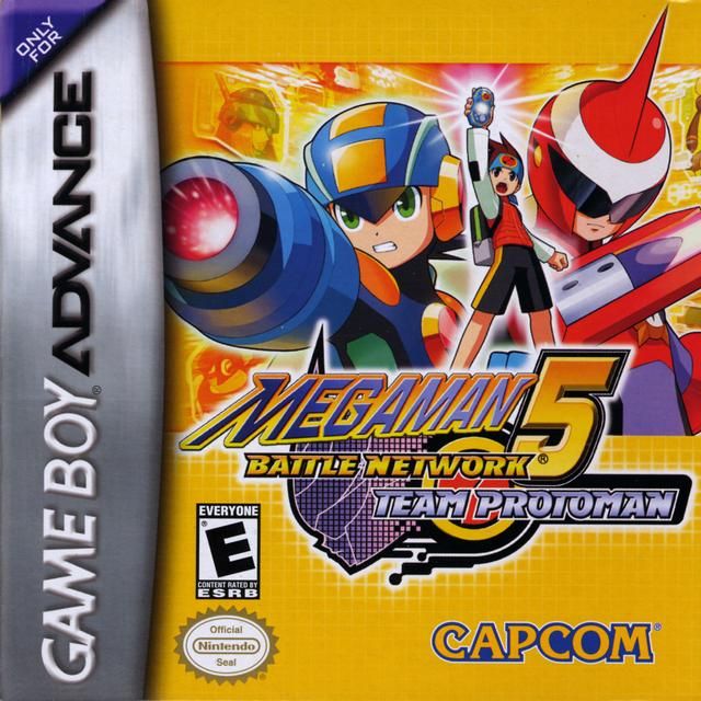 Mega Man Battle Network 5 Cover Art