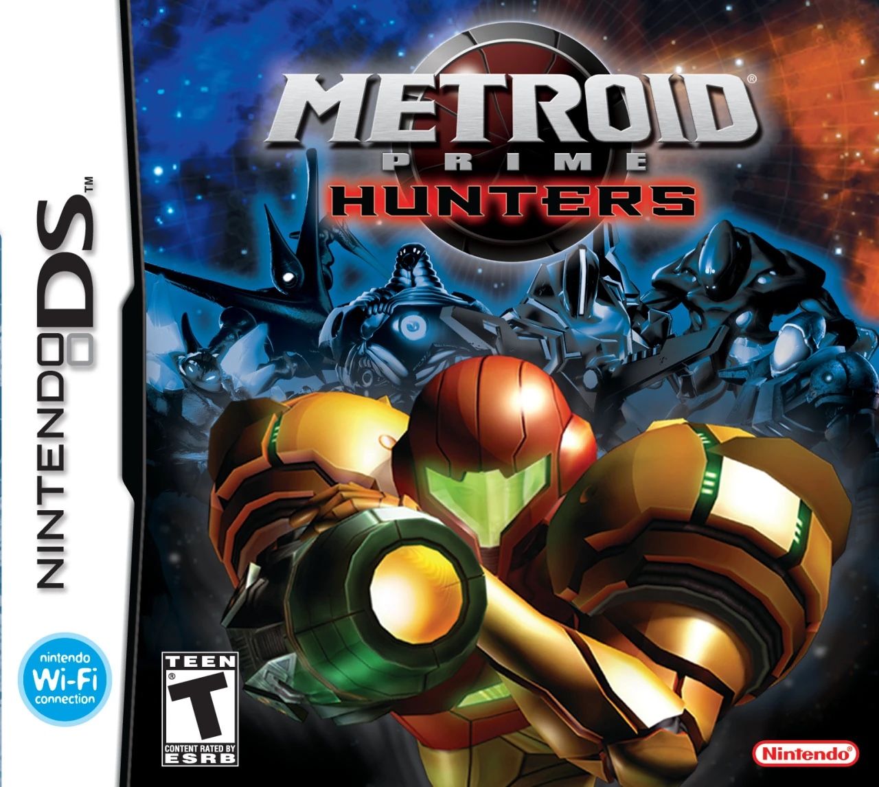 Metroid Prime Hunters Cover Art