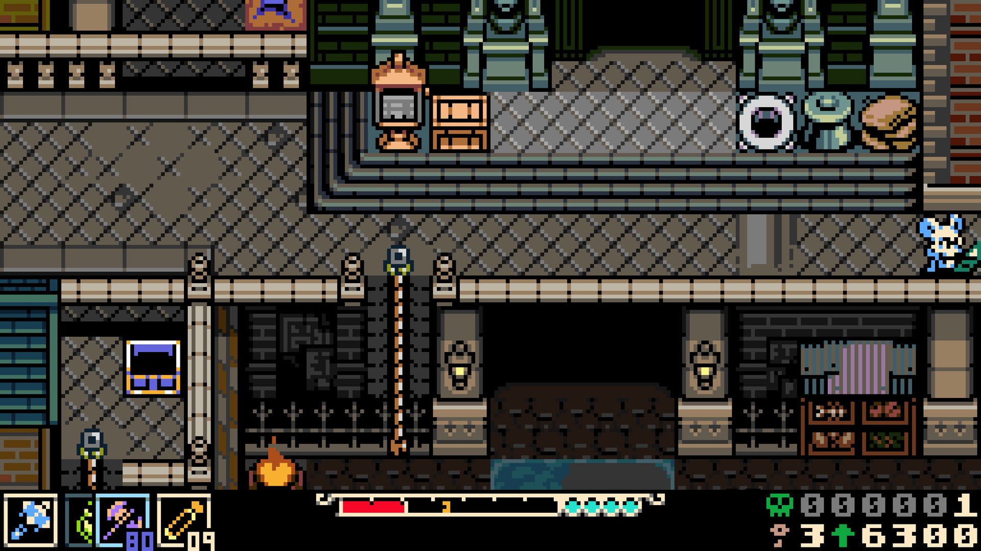 Player Vitals, Equipped Items & Abilities