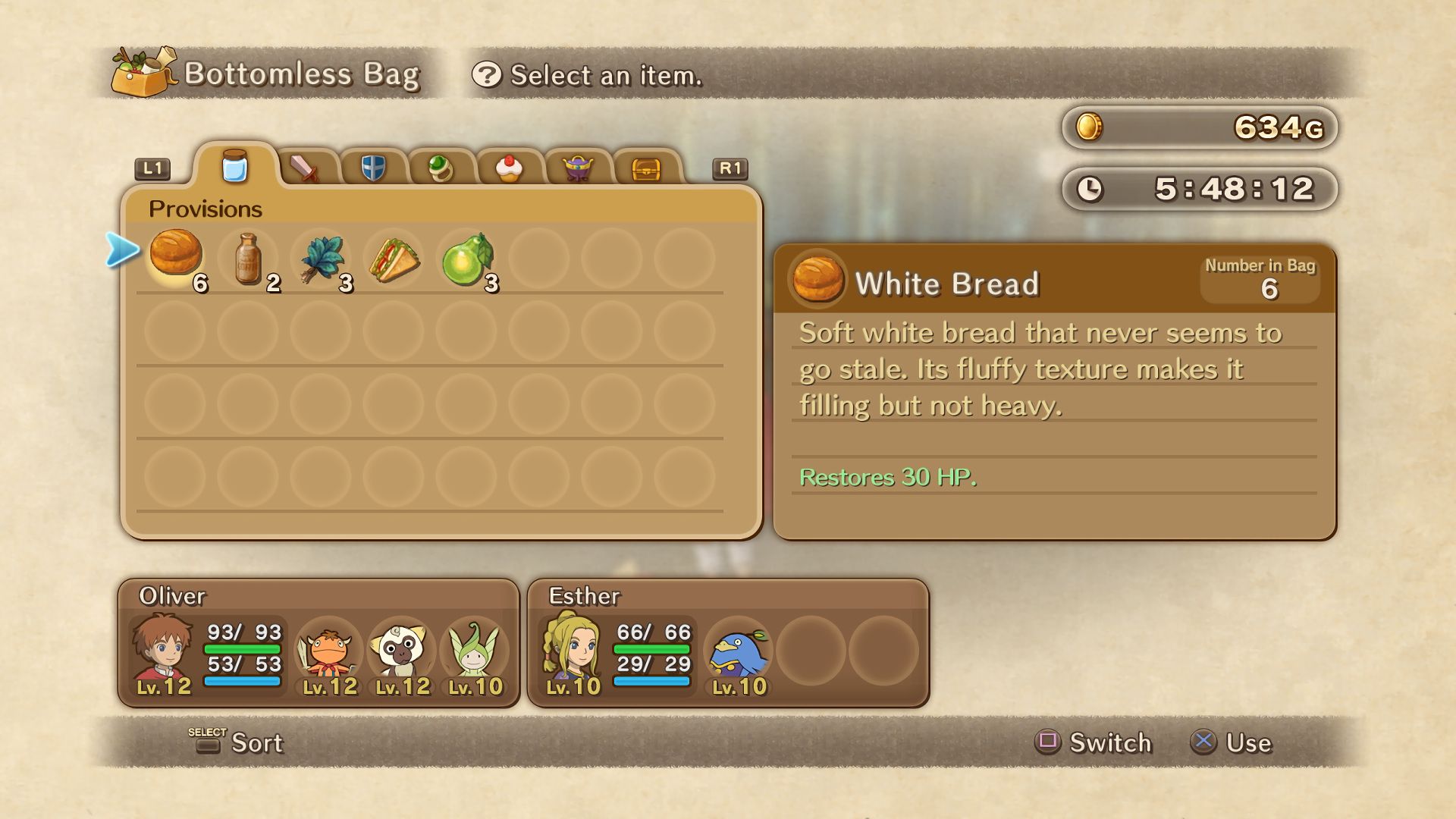Inventory: Browse