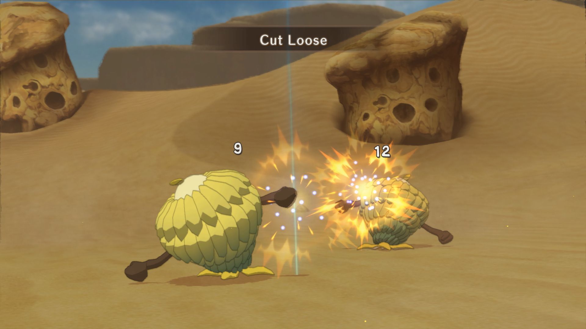 Enemy Health & Damage, Notification: Skill Use