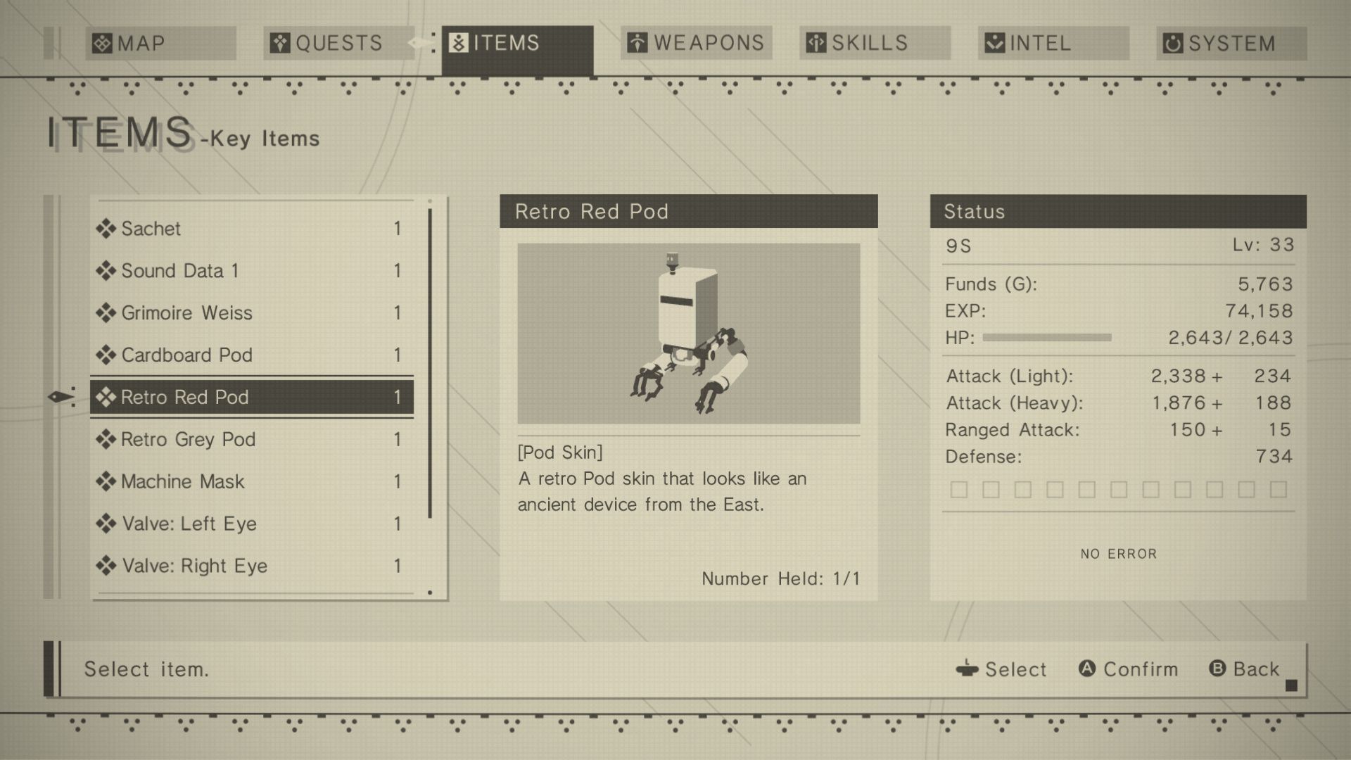 Inventory: Browse