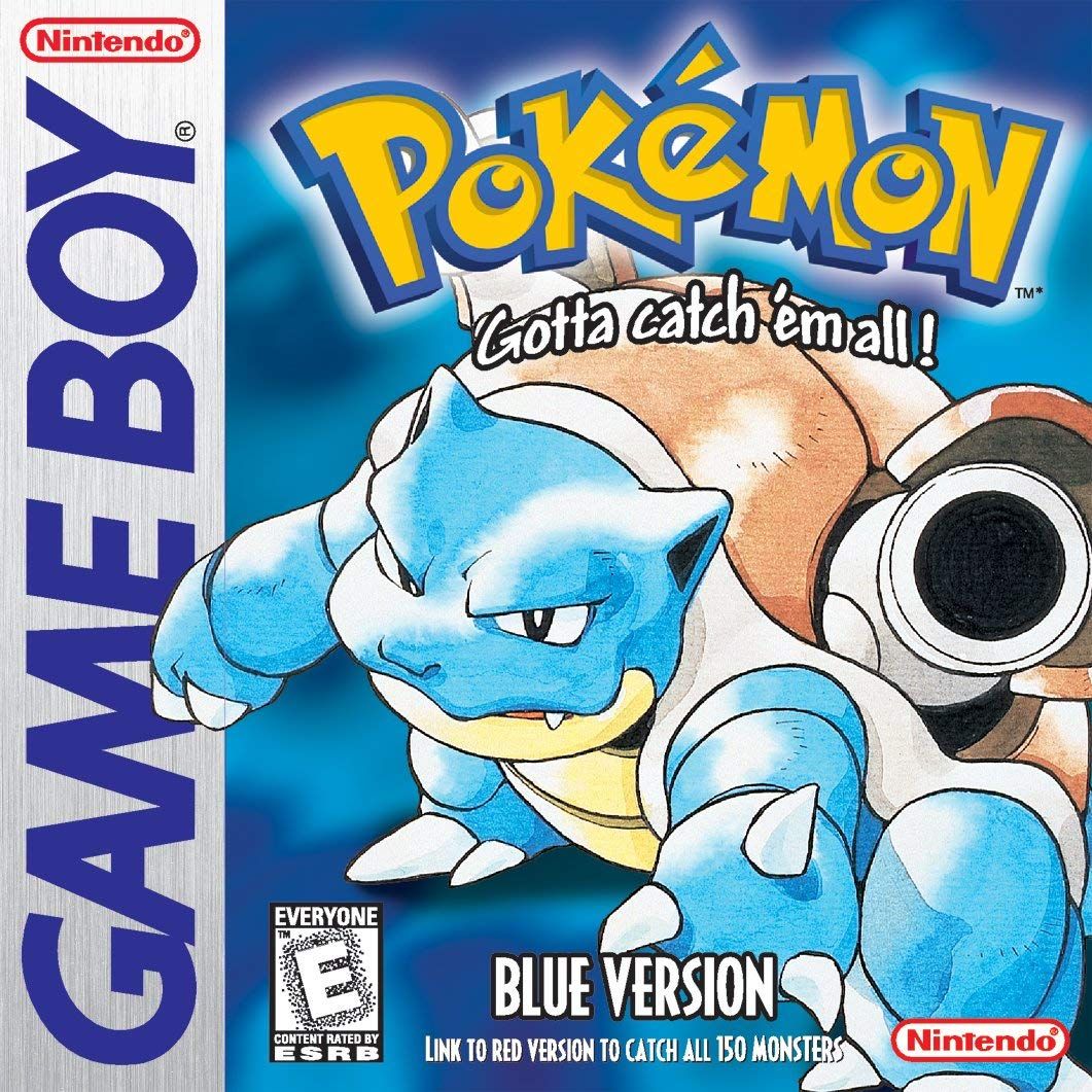 Pokémon Blue Box Art