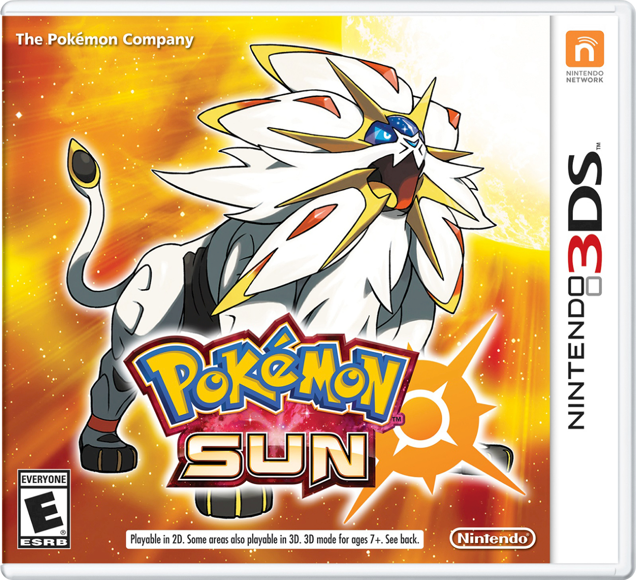 Pokémon Sun & Moon cover art