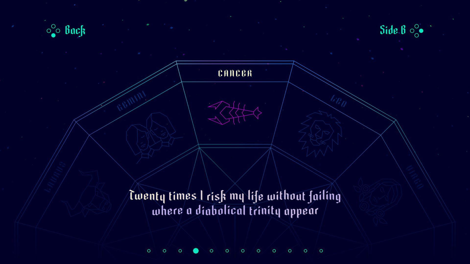 Collectables Menu