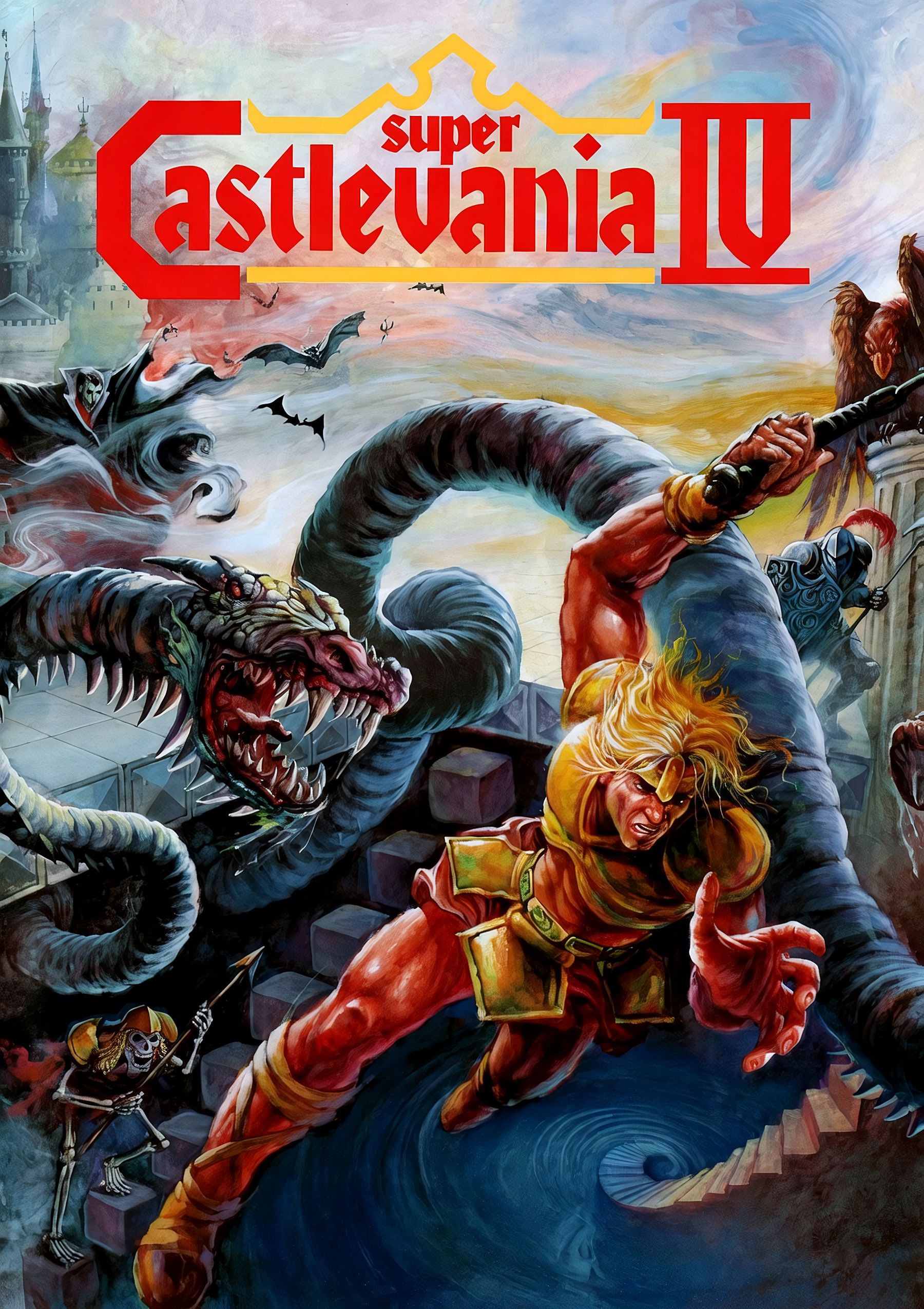 Super Castlevania IV box art