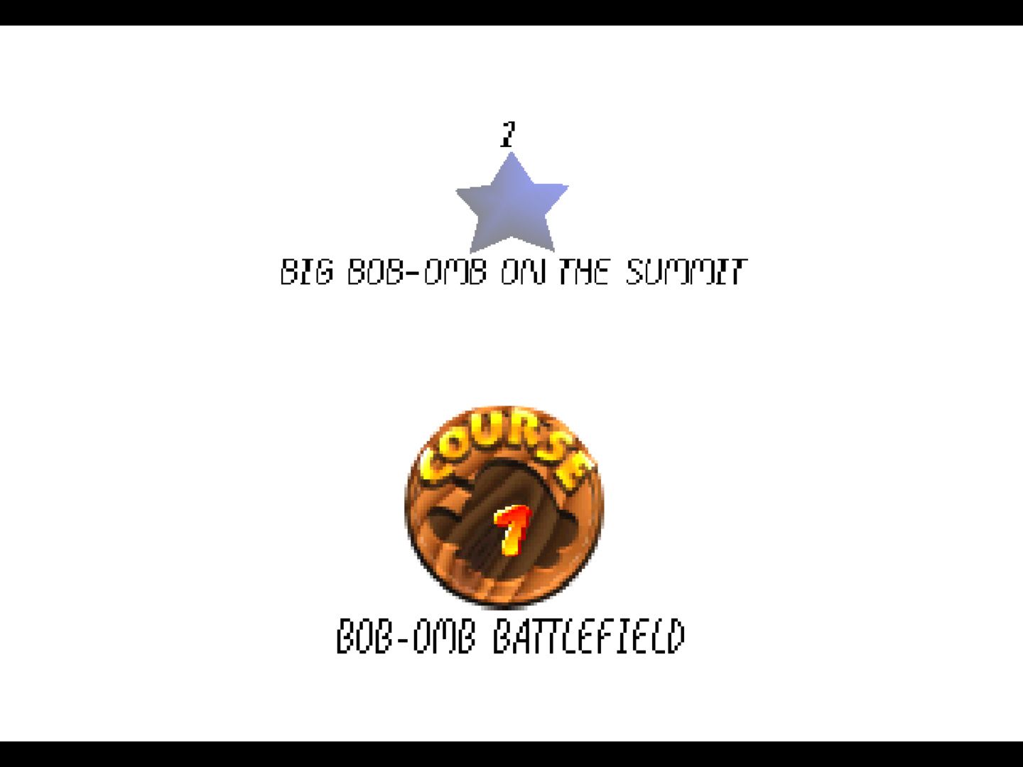 Stage/Level Select