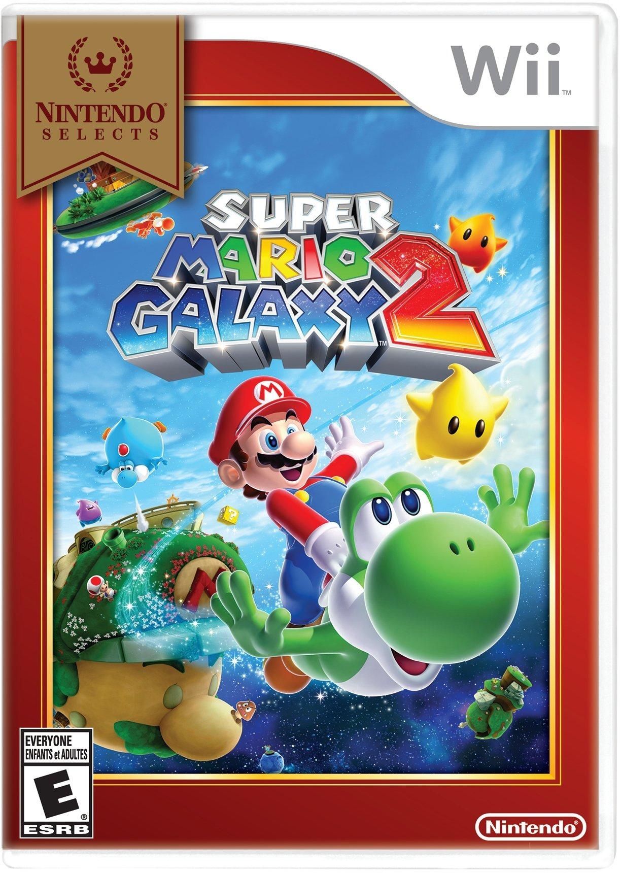 Super Mario Galaxy 2 Cover Art