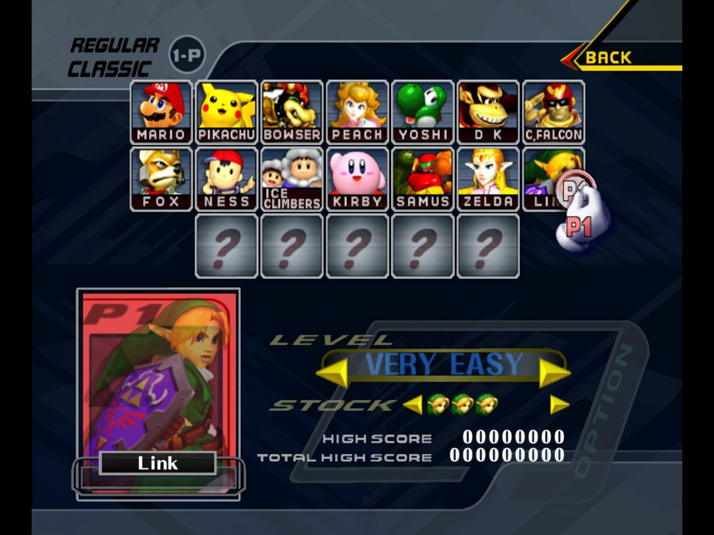 Character Select