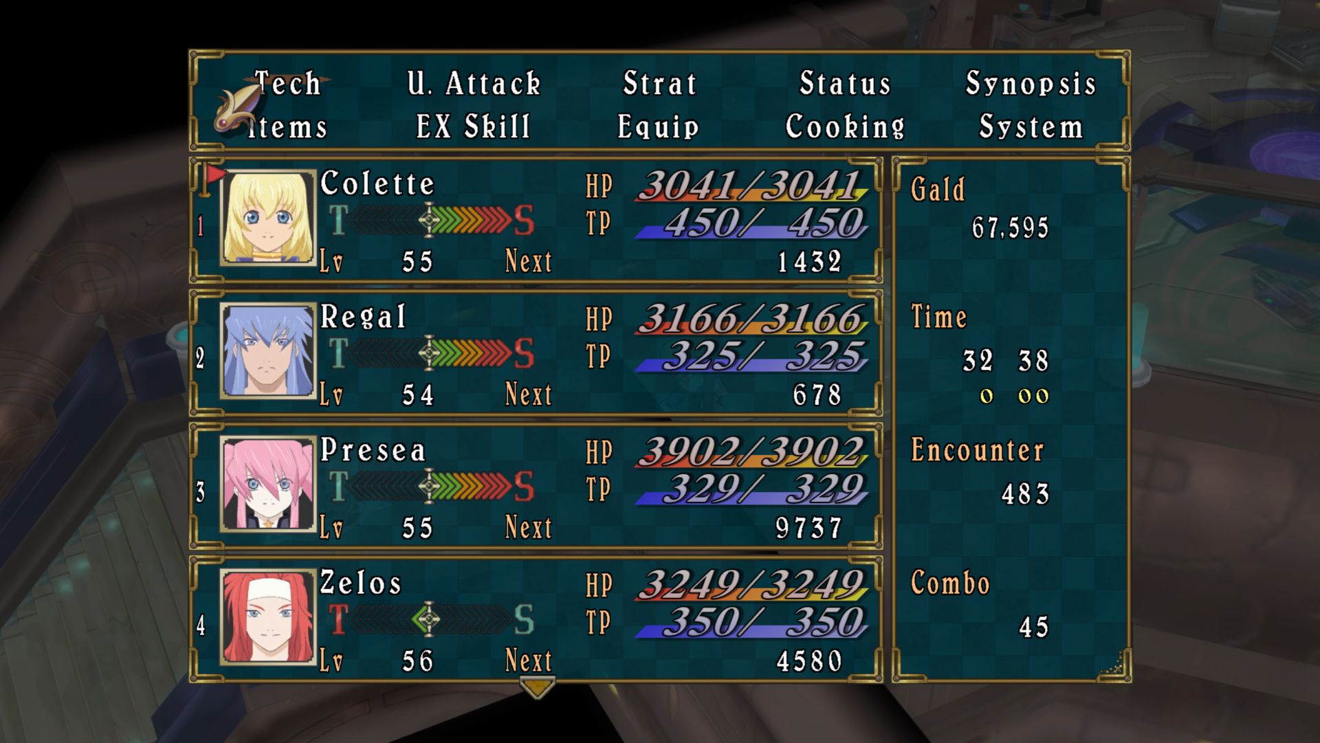 Player Menus