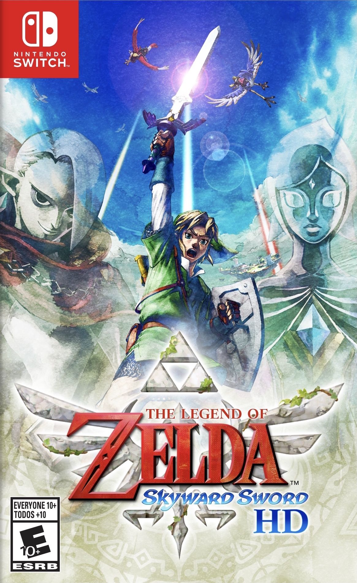 The Legend of Zelda Skyward Sword box art