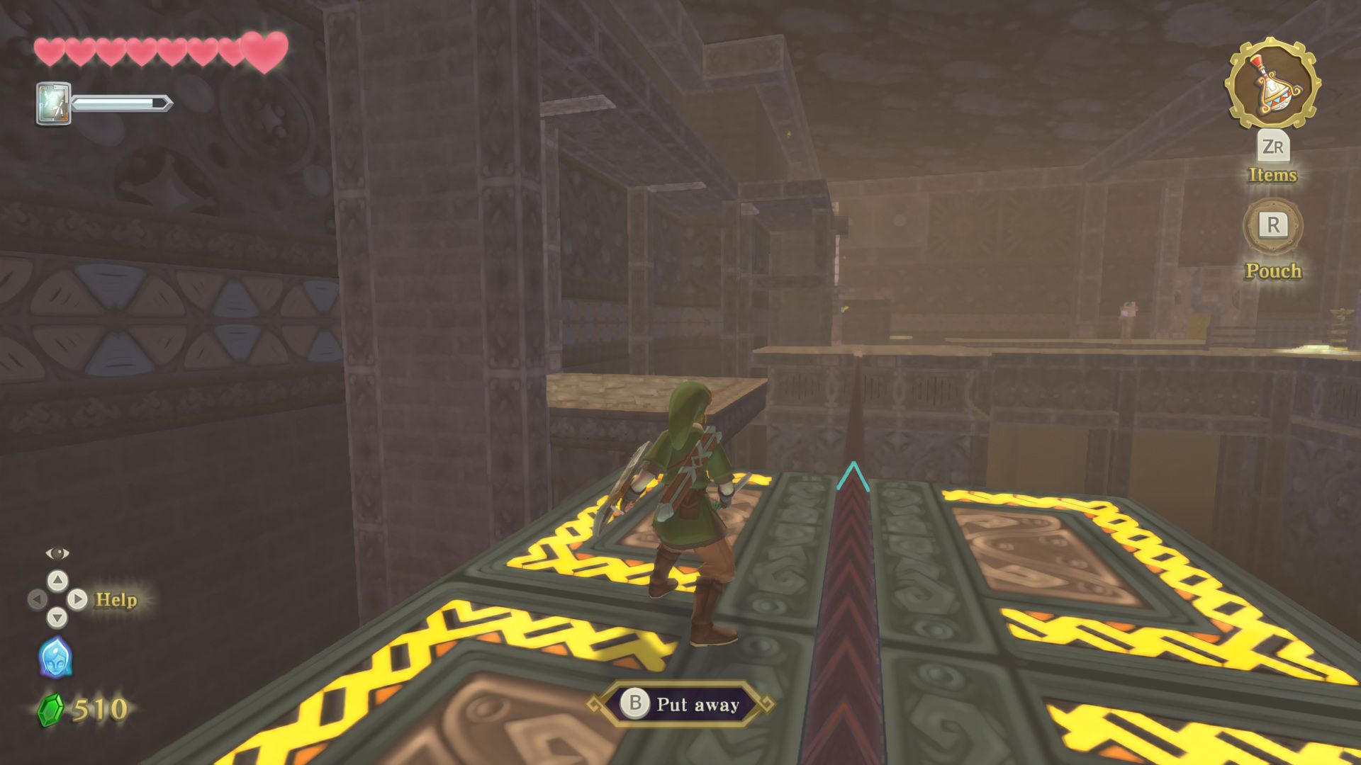 Equipped Items & Abilities, Collection Counters, Item & Ability Buttons