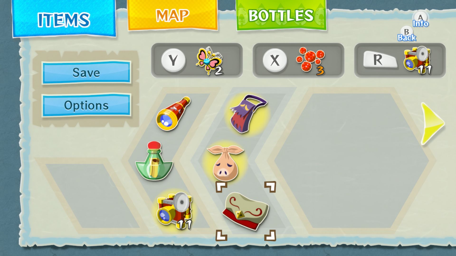 Inventory: Browse, Equipping: Overview & Loadout