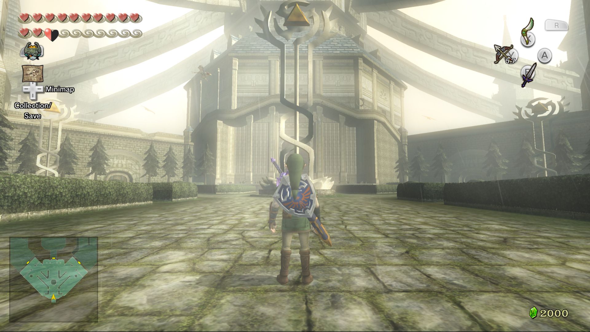 Player Vitals, Item/Ability: Cross Menu, Minimap