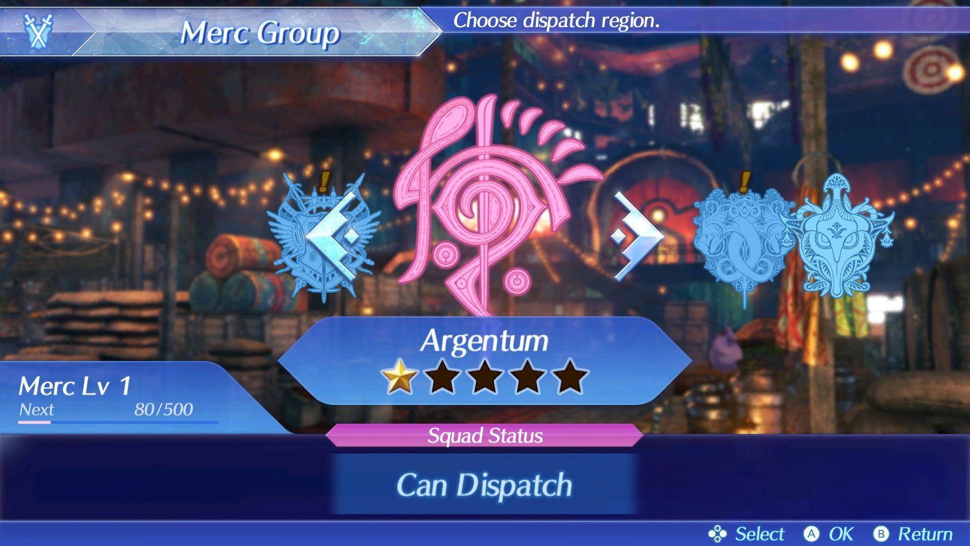 Stage/Level Select