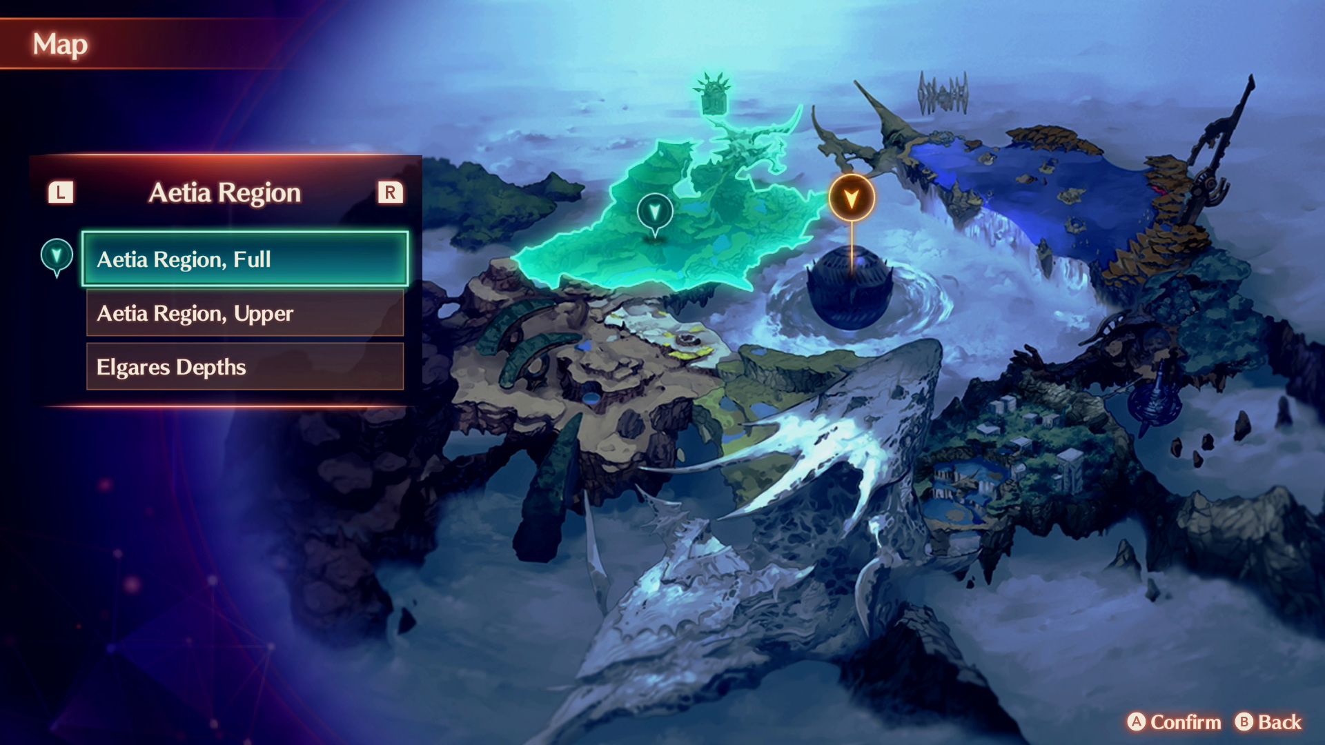 Level Select: World Map