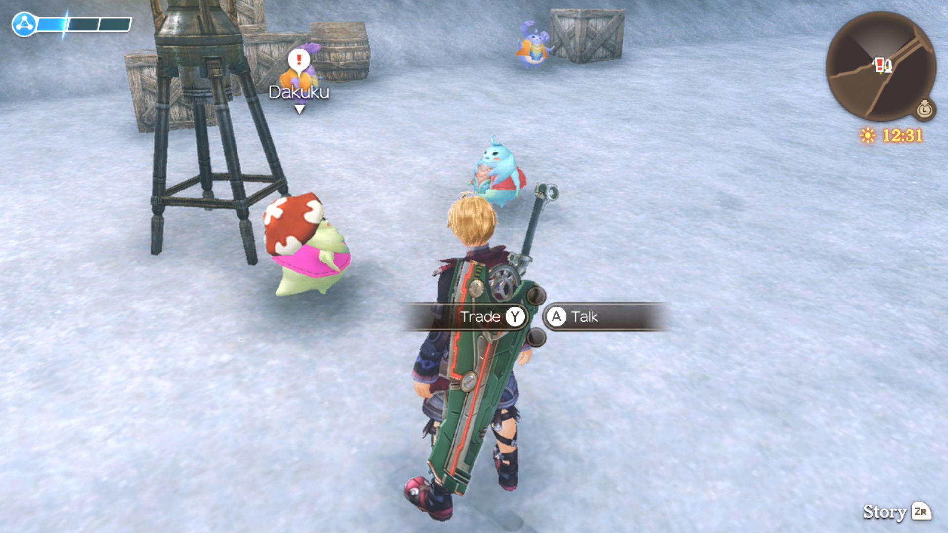 Player Vitals, Button Prompts (Contextual)
